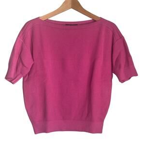 Ann Taylor Women’s Small Pink Sweater Nylon Cotton Rayon Blend
